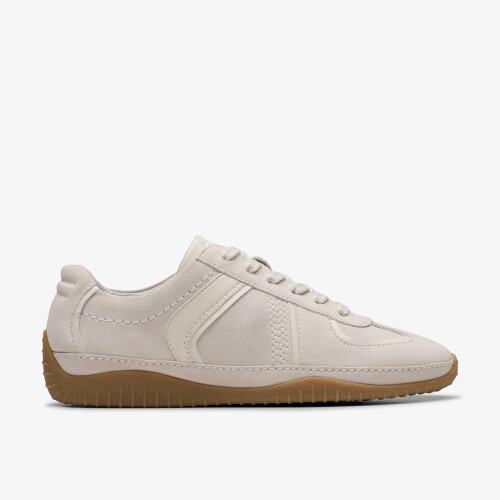 Clarks (Standard, 3 (Adults')) Meridor Lo Off White Combi
