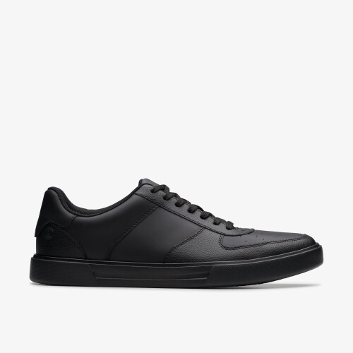 Clarks (Standard, Not Specified) Romsey Tie Black Leather