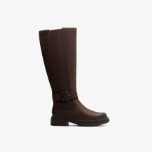Orinoco3 Tall Dark Brown Lea