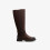 Clarks Orinoco3 Tall Dark Brown Lea 1