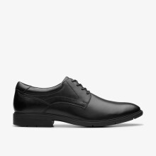(Standard, 11 (Adults')) Eldredge Plain Black Leather
