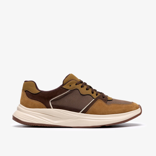 Clarks (Standard, Not Specified) Portmead Lace Khaki Combi