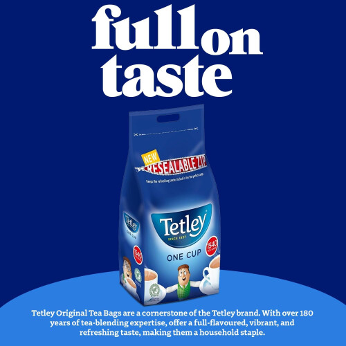 Tetley Original One Cup Black Tea Bags 1