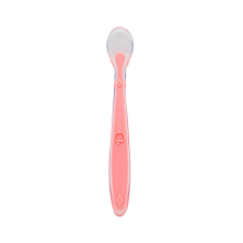 Callowesse Silicone Weaning Spoon, Pink