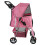 Actiaspet Pet Stroller Pushchair Pram in Pink 8