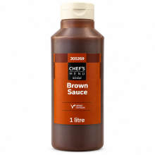 Chef's Menu Brown Sauce 1 Litre 1.13kg