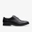 Clarks (Standard, 7 (Adults')) Banbury Tip Black Leather 1
