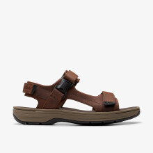 Saltway Edge Dark Brown Lea