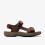 Clarks Saltway Edge Dark Brown Lea 1
