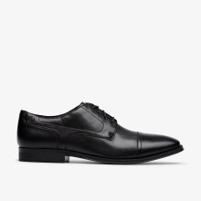 (Standard, 10 (Adults')) Paulton Cap Black Leather