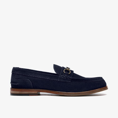 Clarks (Standard, 9 (Adults')) CraftJames LT Navy Suede