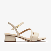(Standard, 6 (Adults')) Serina35 Strap Cream Leather