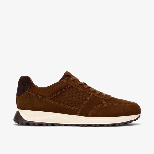 Clarks Radwell Tie Cola Suede