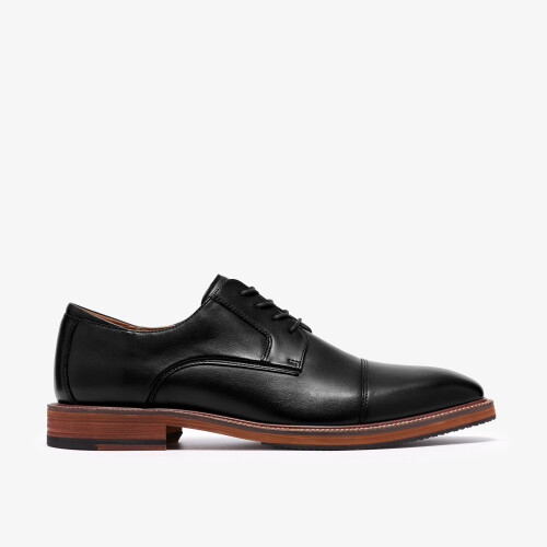 Clarks (Standard, 9 (Adults')) Craft Emile Black Leather