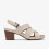 Clarks (Standard, 6.5 (Adults')) Kymber Shine Cream Leather 1