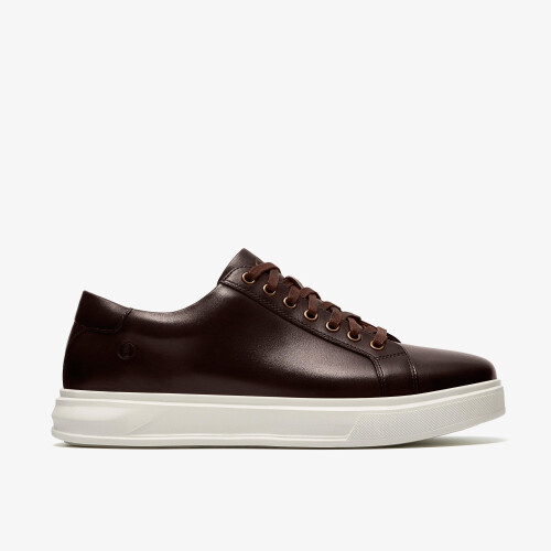 Clarks (Standard, 11 (Adults')) Goswell Tie Brown Leather