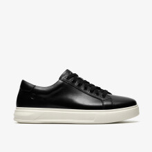 (Standard, 11 (Adults')) Goswell Tie Black Leather