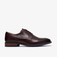 (Standard, 7.5 (Adults')) Bowburn Lace Brown Leather