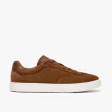 Lydford Tie Cola Suede
