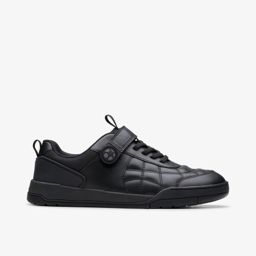 Clarks Laser Cross Y Black Leather