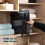LIVIVO Collapsible Fabric Laundry Storage Basket 45L Grey 3