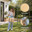 LIVIVO Collapsible Fabric Laundry Basket 45L  Beige 4