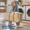 LIVIVO Collapsible Fabric Laundry Basket 45L  Beige 8