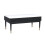 Louis Fluted  Coffee Table With 2 Drawers - Black 2