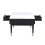 Louis Fluted  Coffee Table With 2 Drawers - Black 3