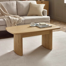 Louis Light Oak Effect 90cm Compact Coffee Table