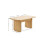 Louis Light Oak Effect 90cm Compact Coffee Table 4