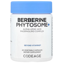 Codeage, Berbérine Phytosome+, 60 Gélules