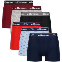 Ellesse Mens Designer Boxer Shorts 6 Pack in Large