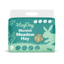 HayDay Moreish Meadow Hay Feed for Small Pets 1kg