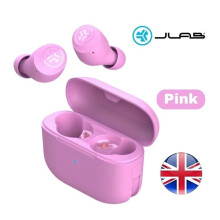 JLab Go Air Pop True Wireless Earbuds, In Ear Pink 32 Hours Plus Play Time