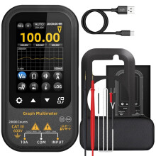 BSIDE S700 Digital Graph Multimeter Voltage Waveform Recording Temperature Testing Current Screen Can Be Rotated Display