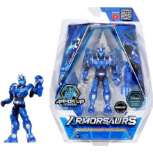 Armorsaurs - Figurine Pilot - TJ 9,5 cm - Pilot des Triceratops - Austauschbare Rüstung und Waffe