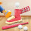 1set Automatic Baseball Pitcher for Kids,Foot Operated Pitching Machine, Parent-Child Interactive Toy (with 3 ) 5
