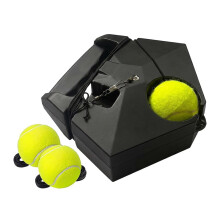 Tennis Training Rebound Tennis Training with 3 Tennis Balls,Tennis Training with Elastic Rope and Rebound Base