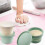 1set Collapsible Silicone Pizza Dough Box with Lid - Non-Stick Proofing Basket & Storage Container for Fermentation Use 5