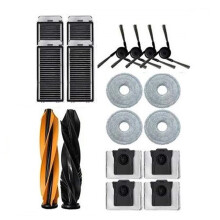 18-Delige Set Vervangende Accessoires voor de voor L40s Ultra / L40s Pro Ultra Stofzuiger: Borstel, Filter, Stofzak en Dweildoekjes