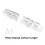 For TRIMUI BRICK Transparent Back Keycaps Set Replacement Back Keycaps Translucent Keycaps 3 Height Combo Set Game 2