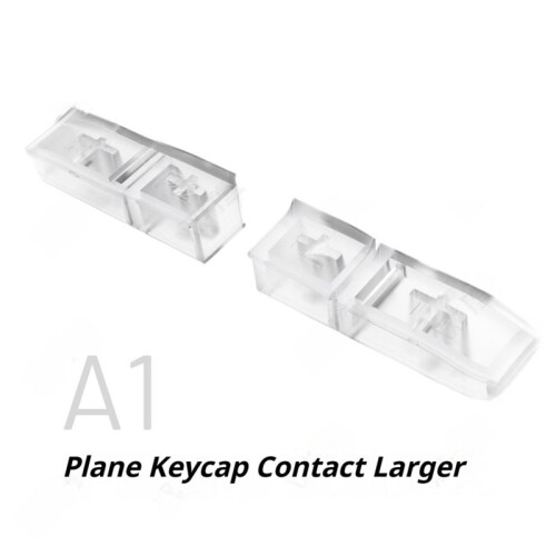 For TRIMUI BRICK Transparent Back Keycaps Set Replacement Back Keycaps Translucent Keycaps 3 Height Combo Set Game 1