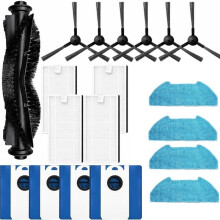 19-Pack Reservtillbehör Kompatibla med för Bobsweep UItraVision Robotdammsugare, Dammsugare