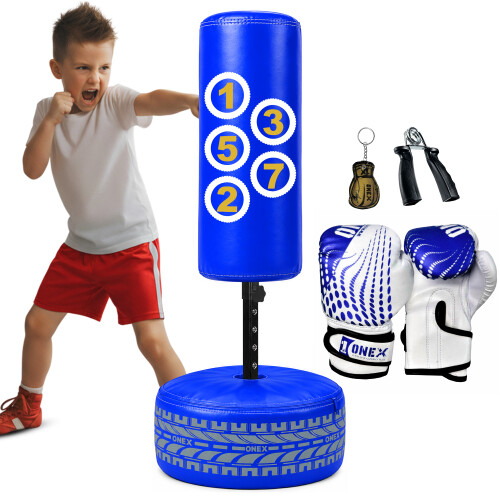 Training Gloves Free Standing Bag Children