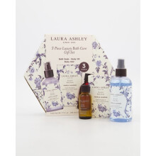 Laura Ashley Three Piece Luxury Bath Care Gift Set | 3-Piece Jojoba & Shea Butter Pamper Set