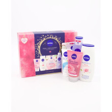 Nivea Feel Indulgent Skincare Gift Set | 5-Piece Face & Body Pamper Set