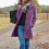 (RoyalBlue,M)Womens Thick Wool Coat With Button Front And Solid Color For Style Urban 8