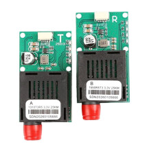 25KM TTL Optical Transceiver Module TX RX FC Interface Fiber Transceiver Optical Terminal Equipment AV/VCC/GND