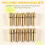 14 Small Electric Drill Chuck 0.5-3mm Electric Mill Copper Chuck Micro-Torque Drill Chuck Set (Hexagonal Wrench) 3
